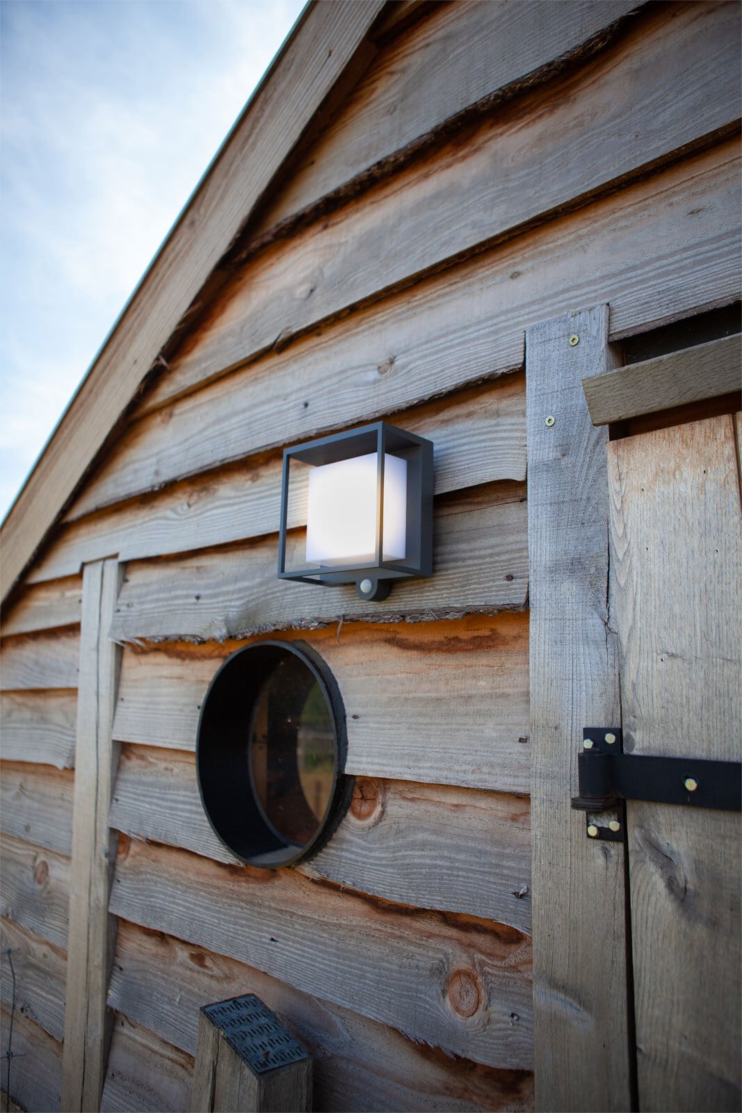 ECO-LIGHT LED Solar Außenwandleuchte CURTIS anthrazit