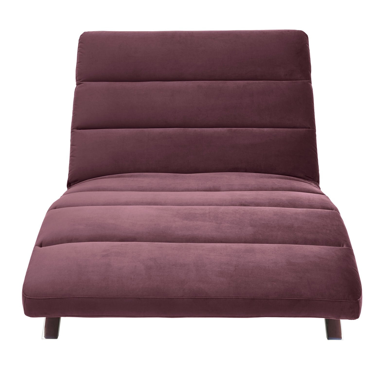 Ole Gunderson Relaxliege 158-198 x 120 cm Stoffbezug purple