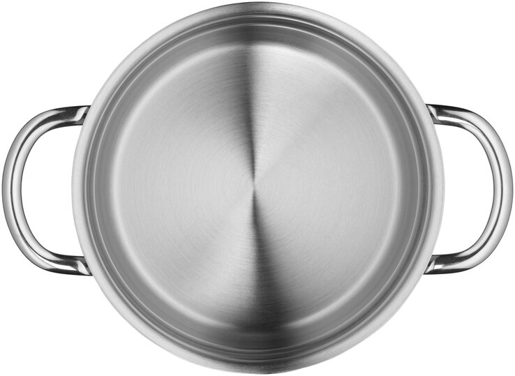 WMF Fleischtopf MINI 14 cm silberfarbig