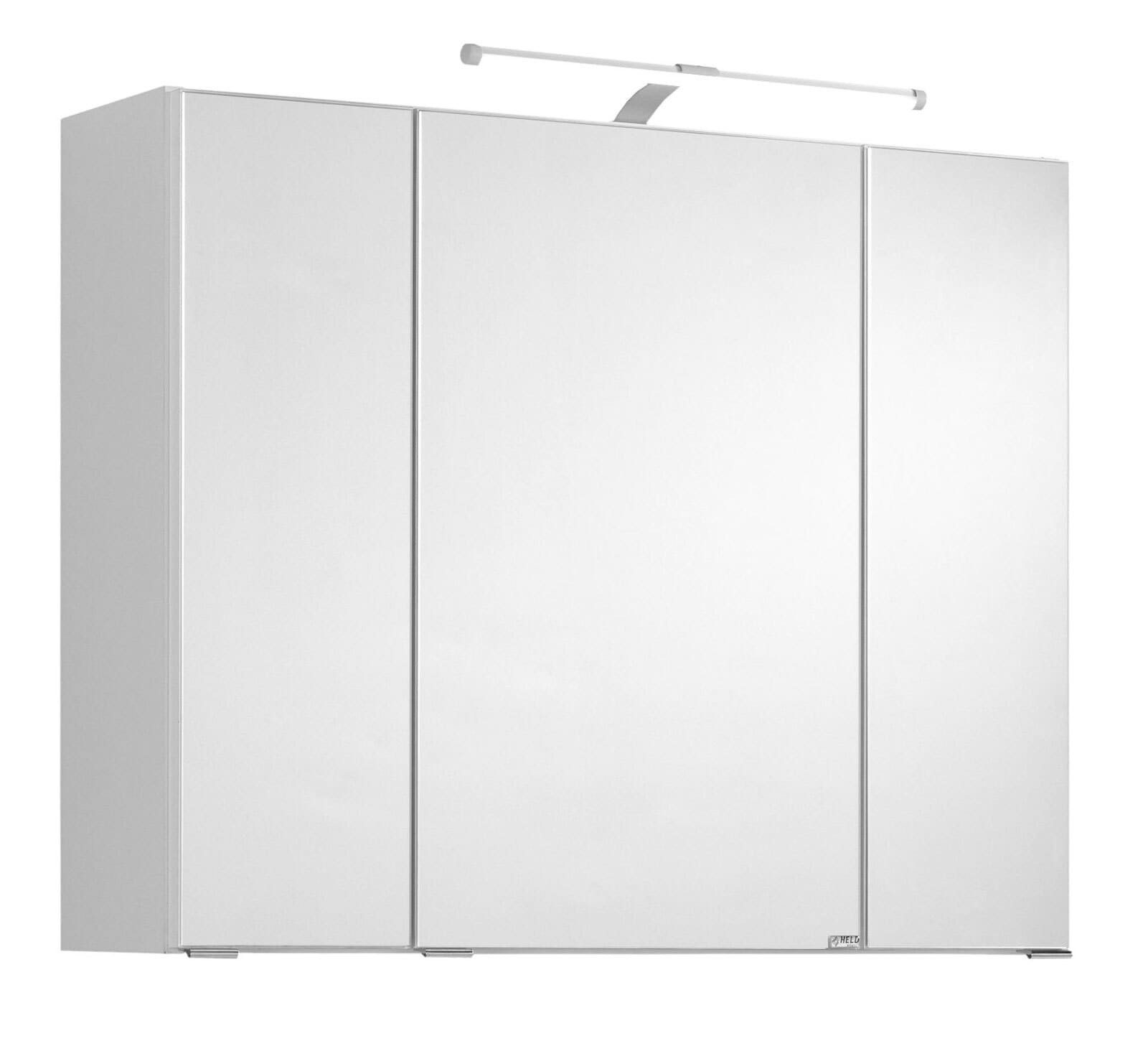 Spiegelschrank CARDIFF 80 x 64 cm Weiß