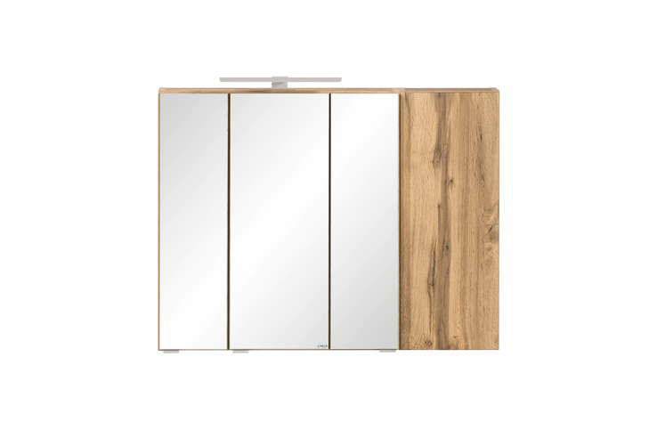 Bad-Spiegelschrank GENT braun MDF-Tür rechts