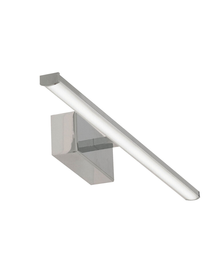FABAS LUCE LED Spiegelleuchte NALA 50 cm chromfarbig