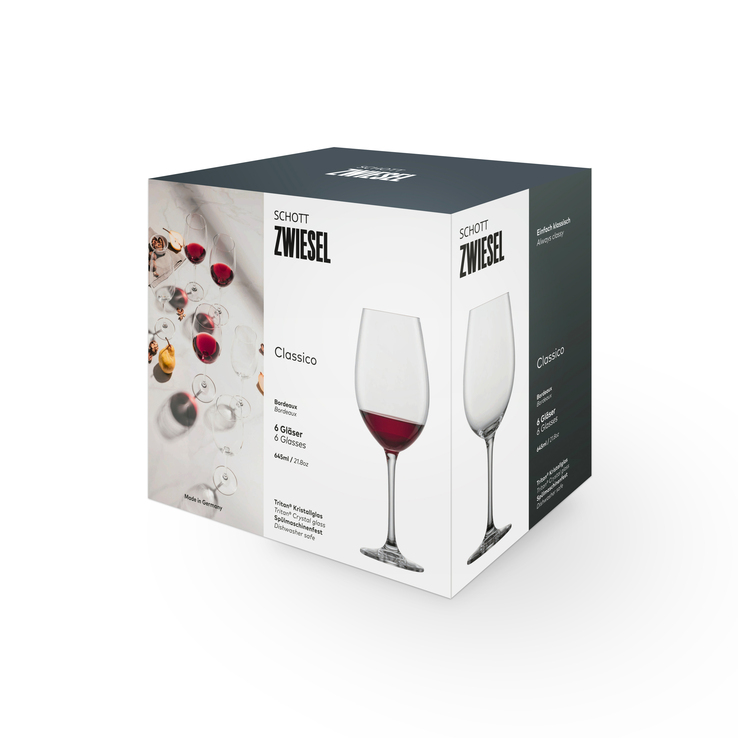 SCHOTT ZWIESEL Bordeauxglas CLASSICO 6er Set 645 ml