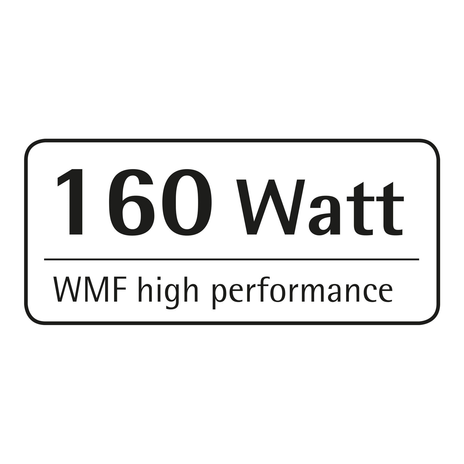 WMF Zitruspresse PROFI PLUS 160 Watt silber/schwarz Cromargan®