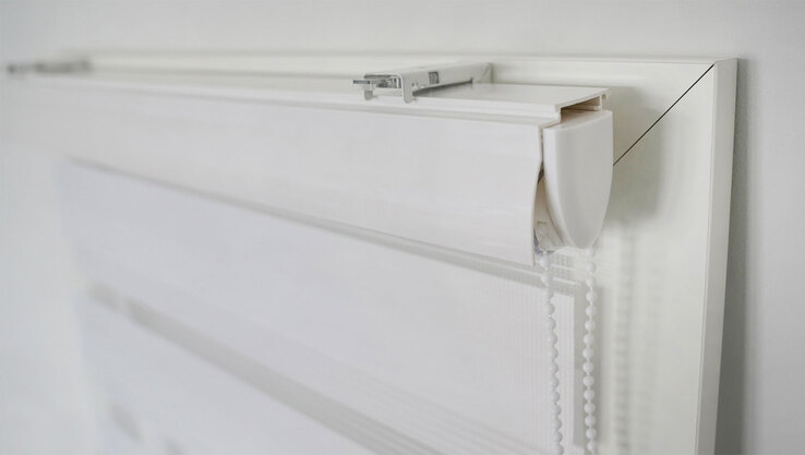 my deko Doppelrollo CASE 80 x 160 cm weiß