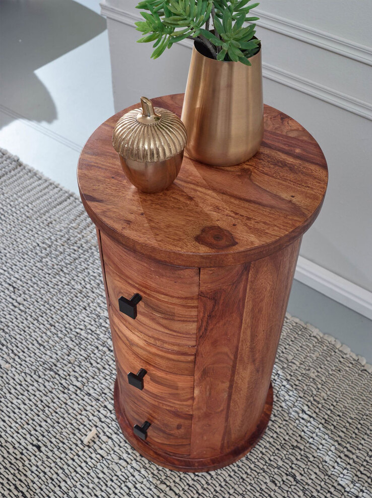 Kommode 35 cm Sheesham massiv