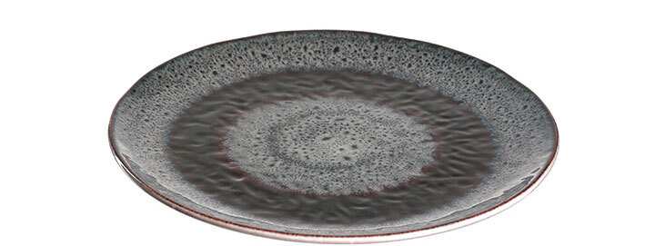 LEONARDO Dessertteller MATERA 6er Set 22,5 cm Keramik anthrazit