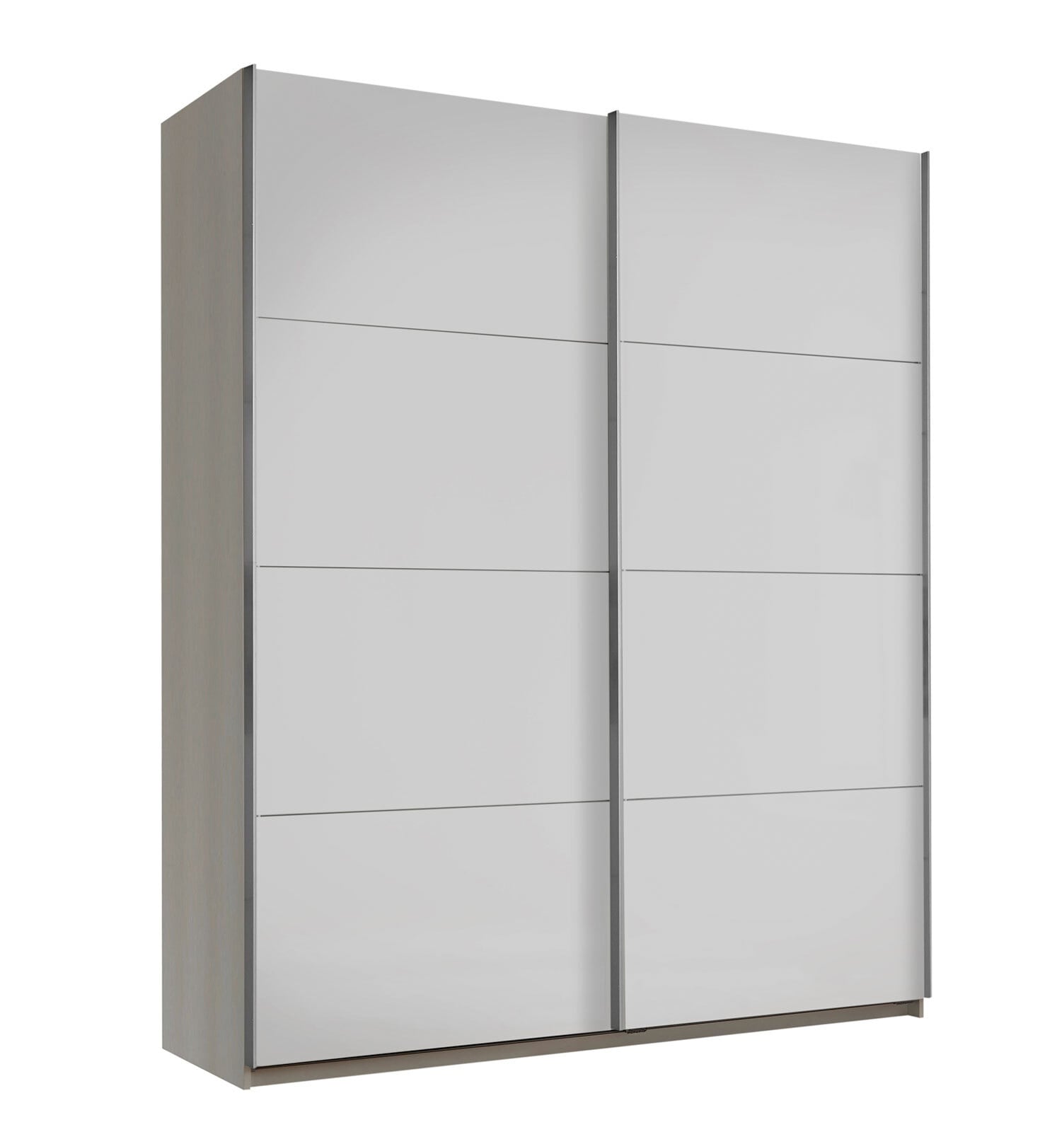 Schwebetürenschrank SEVILLA 170 x 210 cm weiß