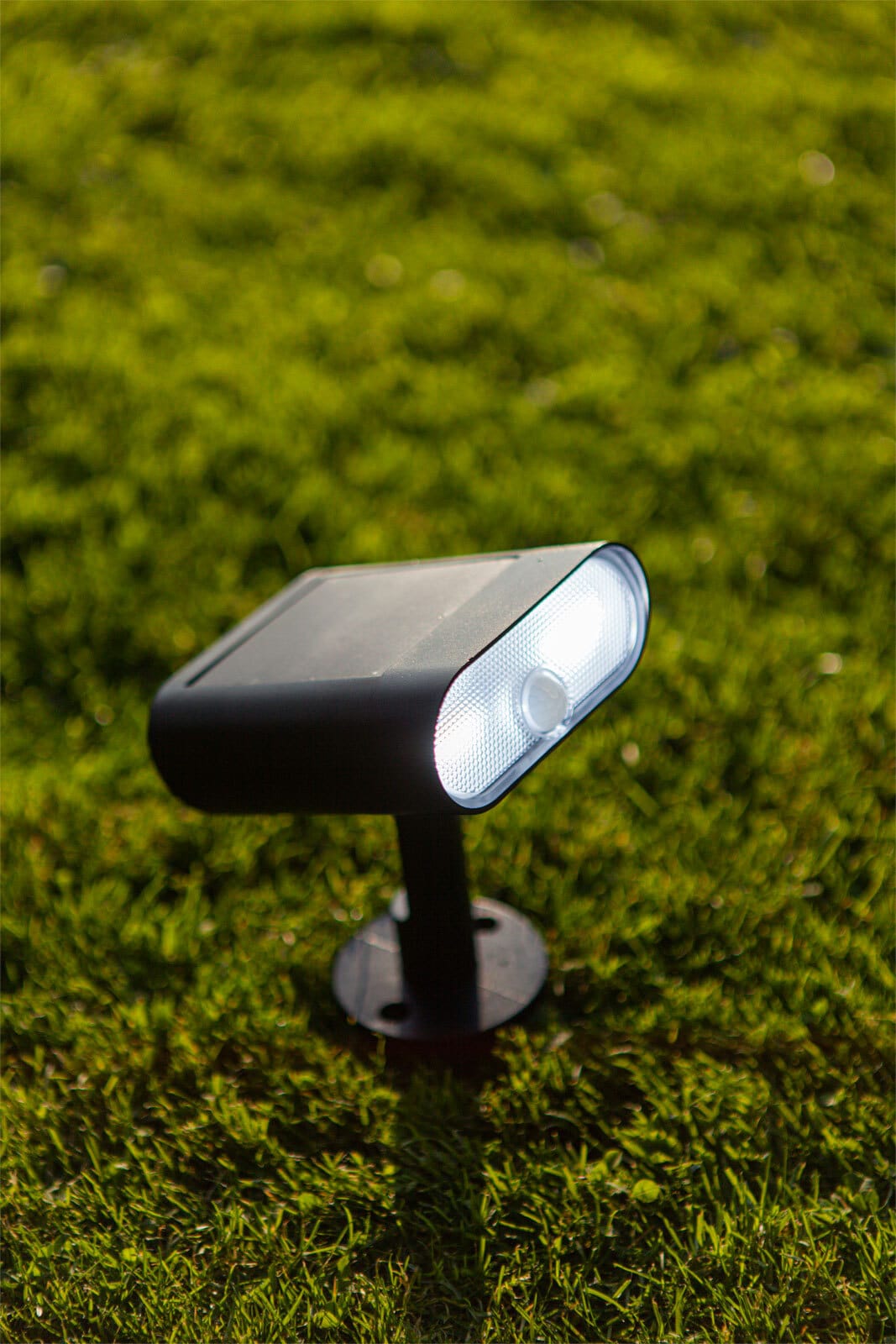 ECO-LIGHT LED Solar Außenstrahler GINBO schwarz