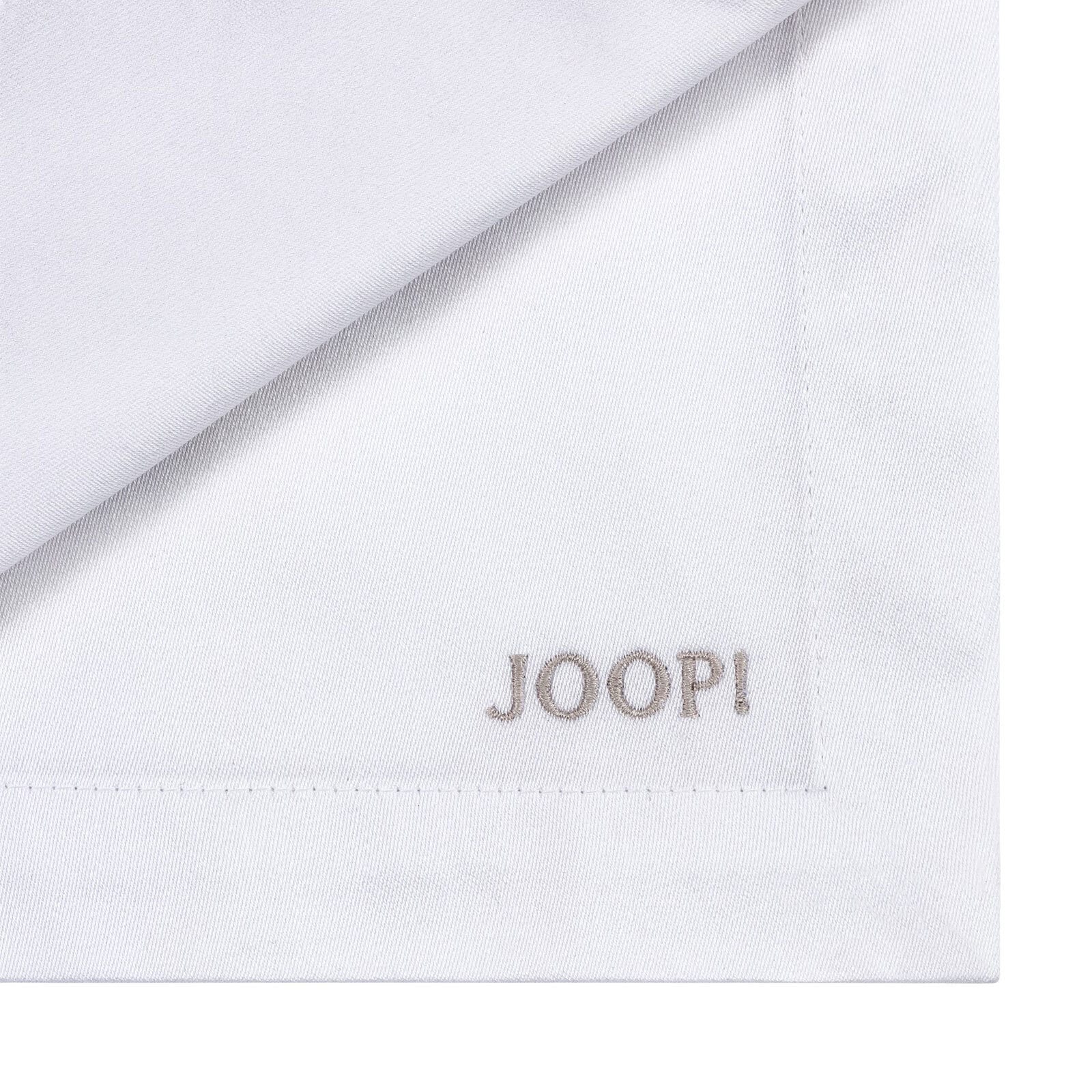 JOOP! Tischläufer STITCH gesticktes Logo sandbraun