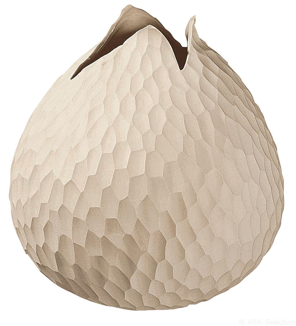 ASA Keramik Vase CARVE 18 cm