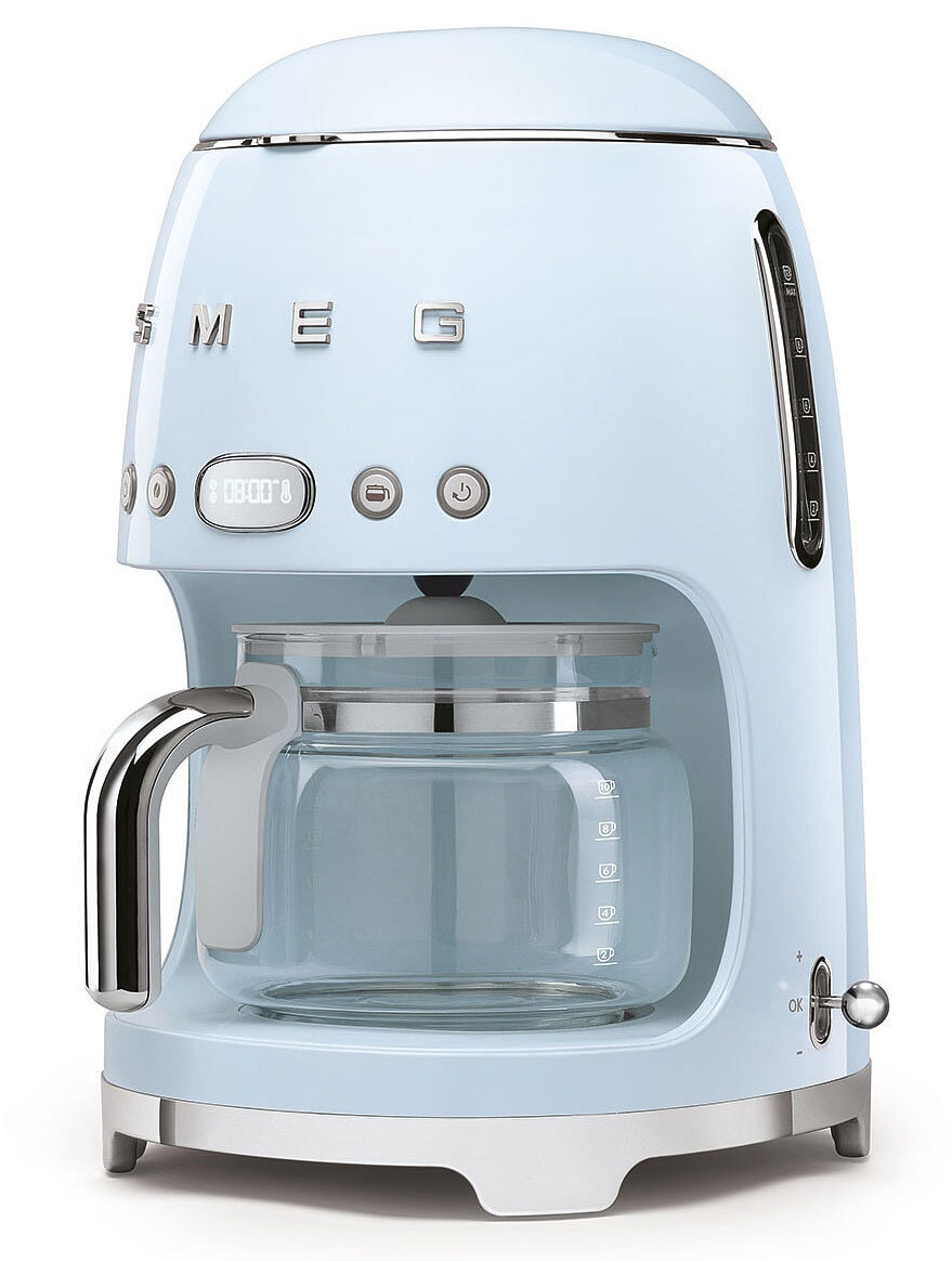 SMEG Filter-Kaffeemaschine Pastellblau