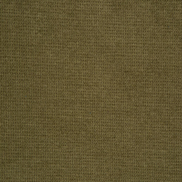 Ecksofa CALUNA 273 x 234 cm Stoffbezug dunkelgrün