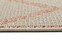 ESPRIT Outdoorteppich RHOMB 160 x 225 cm beige/rot