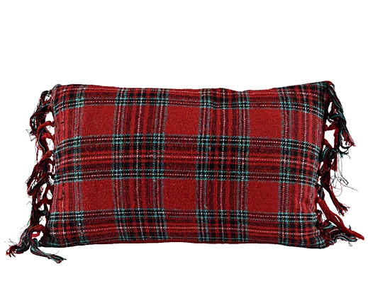 Deko-Kissen 50x30cm rot