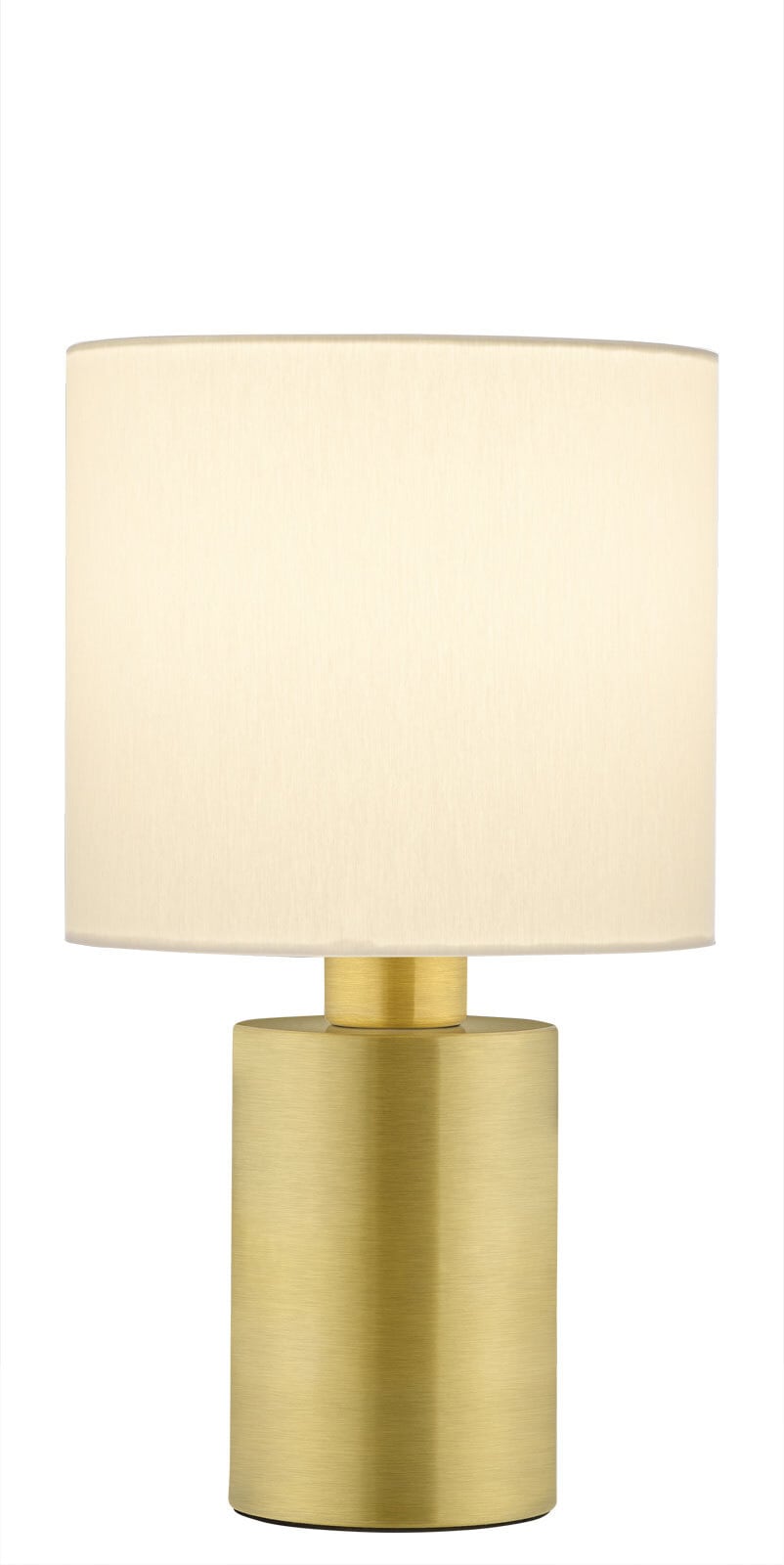 casaNOVA Retrofit Tischlampe MAYA 36 cm goldfarbig