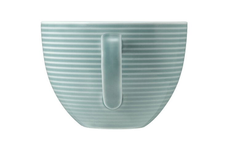 Seltmann Weiden Milchkaffee-Tasse BEAT COLOR GLAZE 6er Set arktisblau