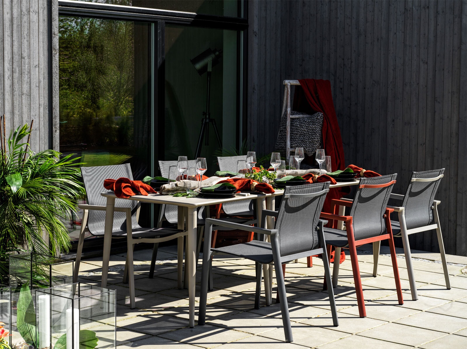 Brafab Dining Gartenstuhl DELIA AL grün /Textil