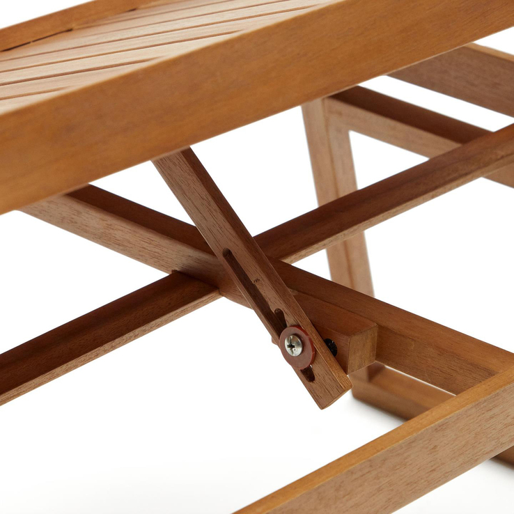 Kave Home Outdoor Tablett MANI 65 x 34 cm naturfarbig