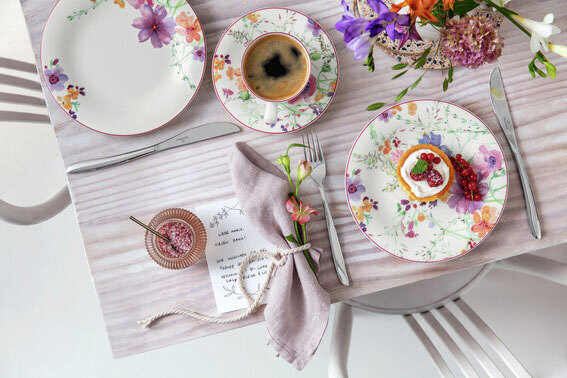 Villeroy & Boch Untertasse MARIEFLEUR BASIC Ø 16 cm mehrfarbig