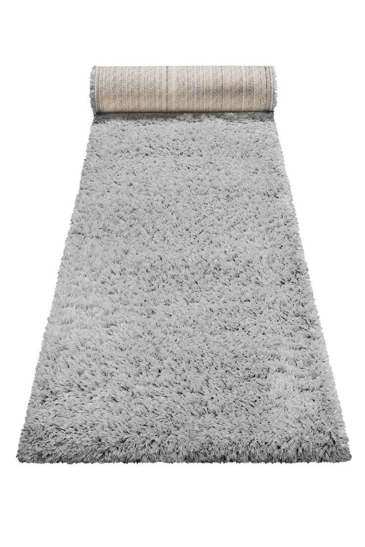 ESPRIT Hochflorteppich YOGI 80 x 230 cm grau
