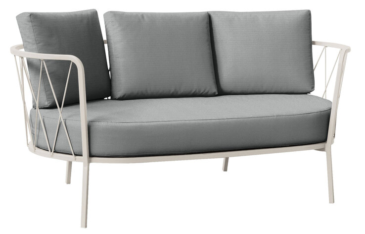 vermobil Outdoor Loungesofa DAISY LIVING 2-Sitzer 