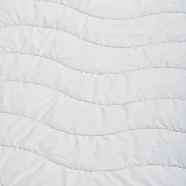Schlafmond Tussah-Wildseiden-Leichtdecke DREAM 135 x 200 cm 450 g weiß