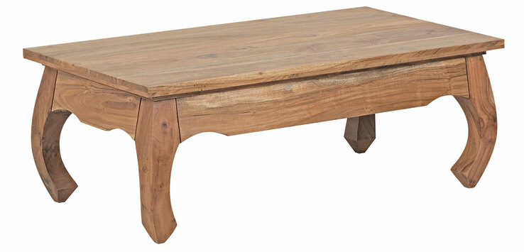 Couchtisch 110 x 60 cm braun