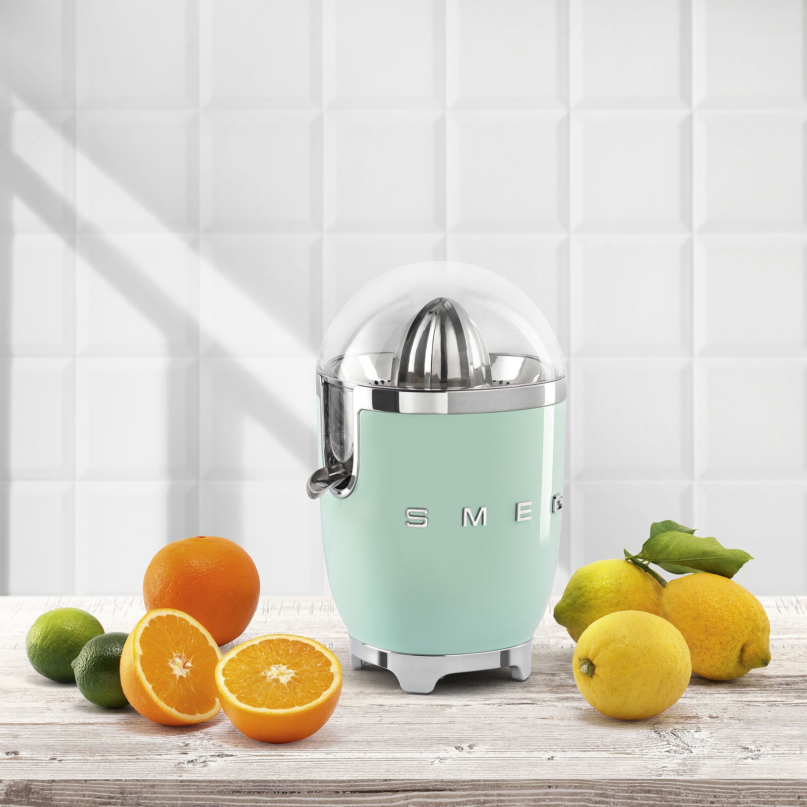 SMEG Zitruspresse pastellgrün 70 Watt