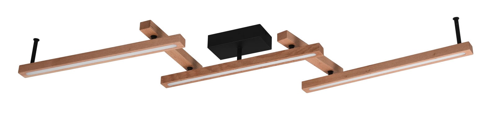 TRIO LED Deckenlampe BELLARI 180 cm Holz