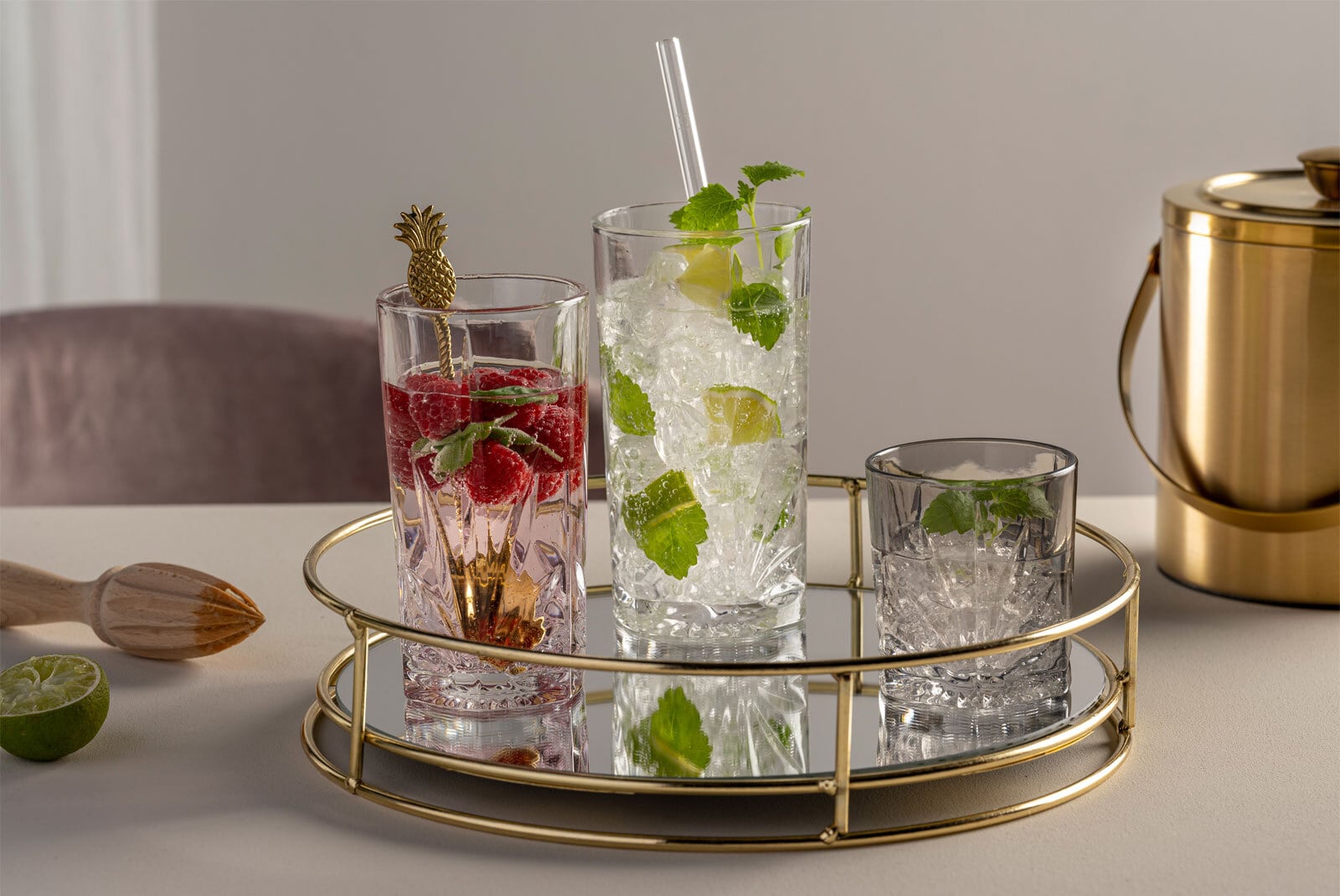 LEONARDO Longdrinkglas CAPRI 4er Set transparent