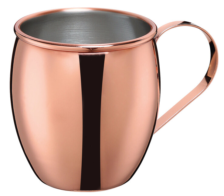 cilio Becher MOSCOW MULE 500 ml kupferfarbig poliert