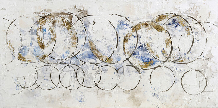 BÖNNINGHOFF Bild ABSTRAKT I 80 x 40 cm