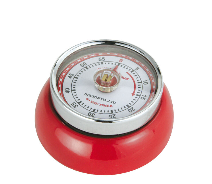 ZASSENHAUS mechanischer Küchentimer SPEED Rot