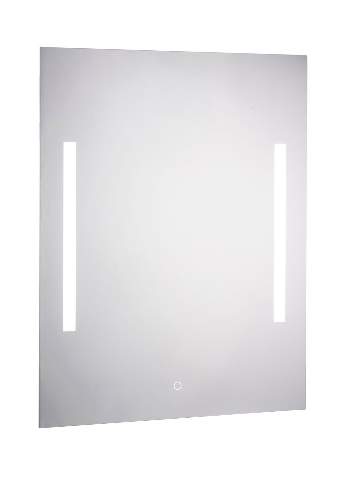 CASAVANTI Badspiegel beleuchtet mit LED 50 x 70 x 2,5 cm Spiegelglas 