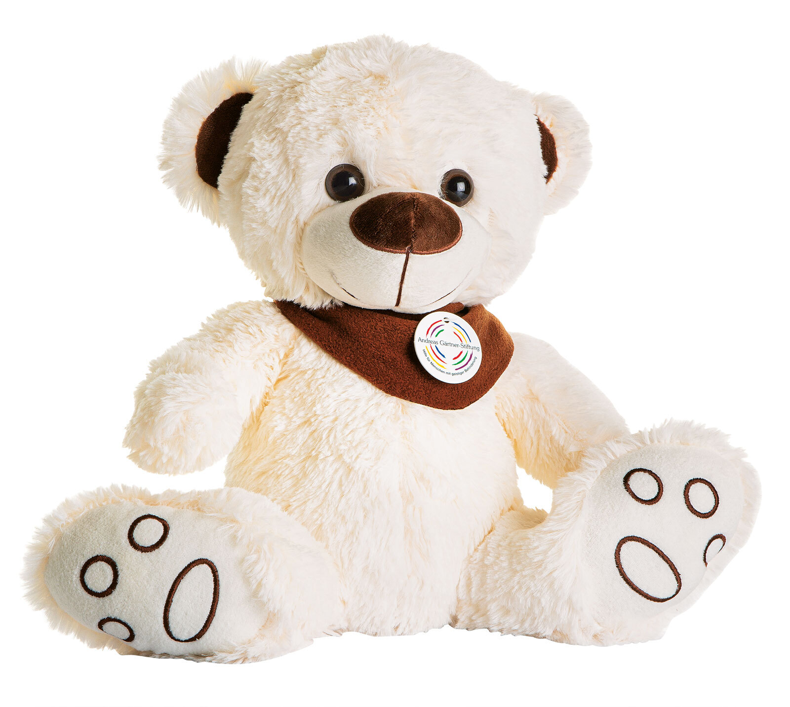 Plüschbär TEDDY 35 cm cremeweiß - GUTES TUN