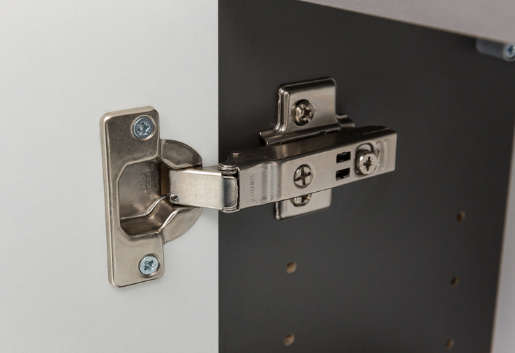 Bad-Hochschrank BRÜGGE grau