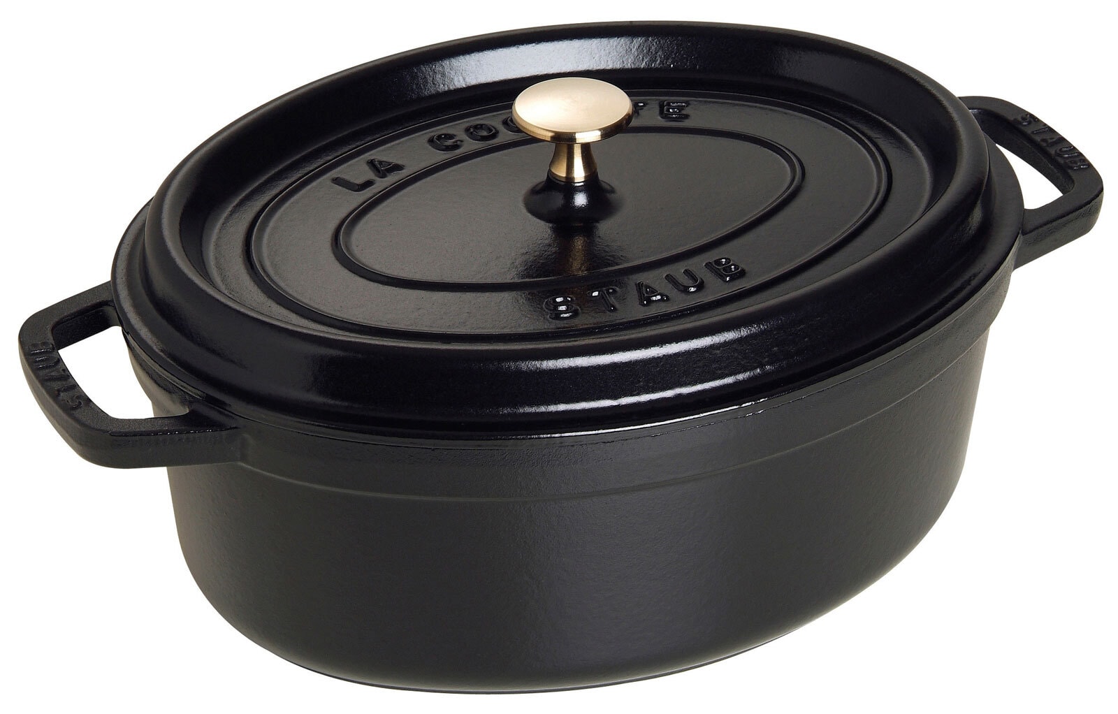 staub Bräter COCOTTE oval 35 x 29 cm schwarz