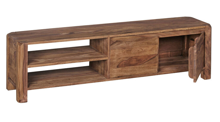 TV-Lowboard 140 x 40 cm braun
