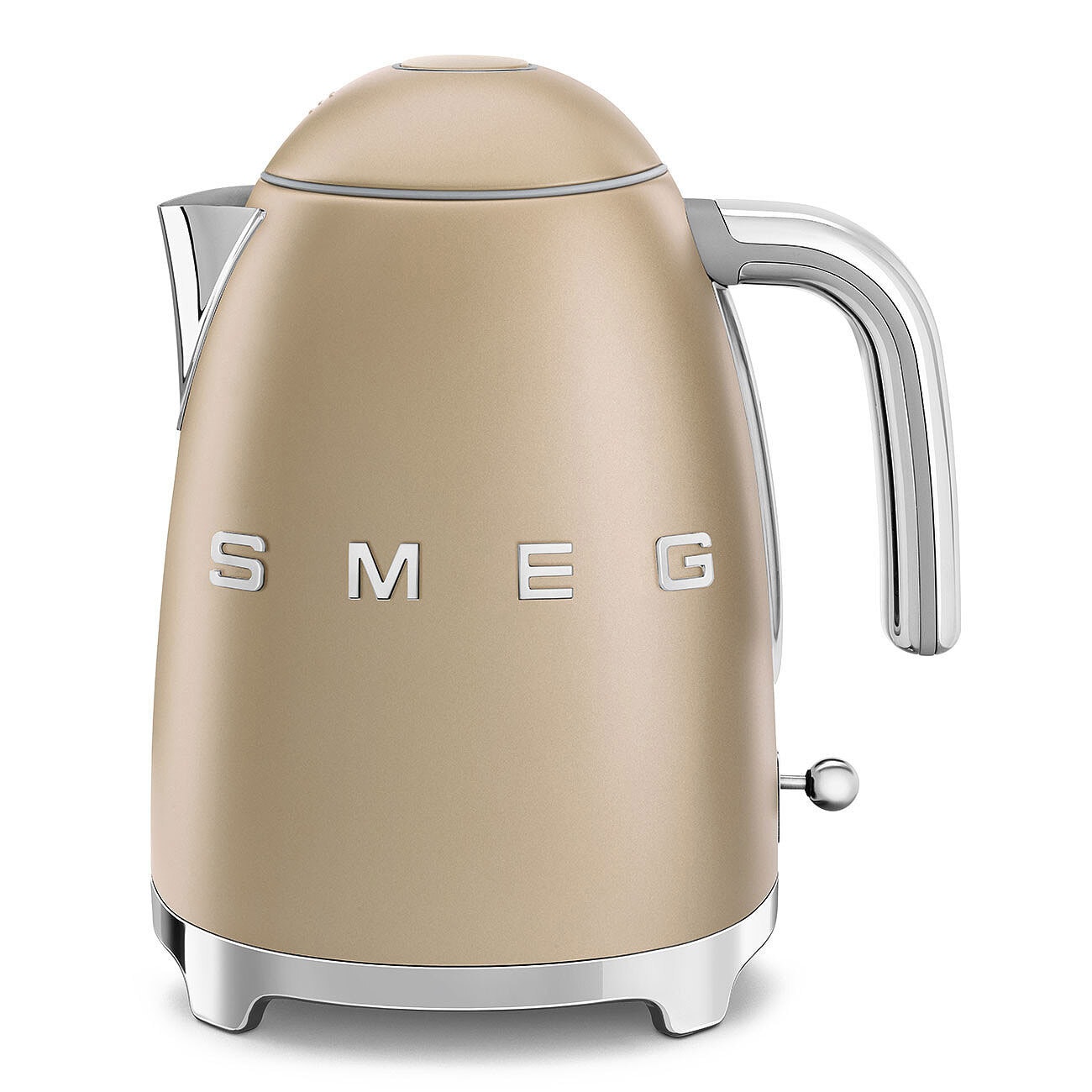 SMEG Wasserkocher 1700 ml Champagnerfarbig matt