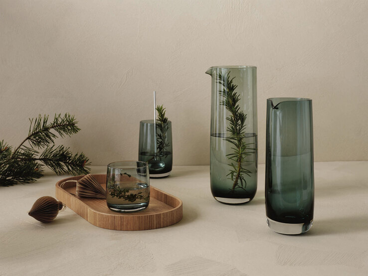 ASA Longdrinkglas SARABI 6er Set - je 400 ml grün