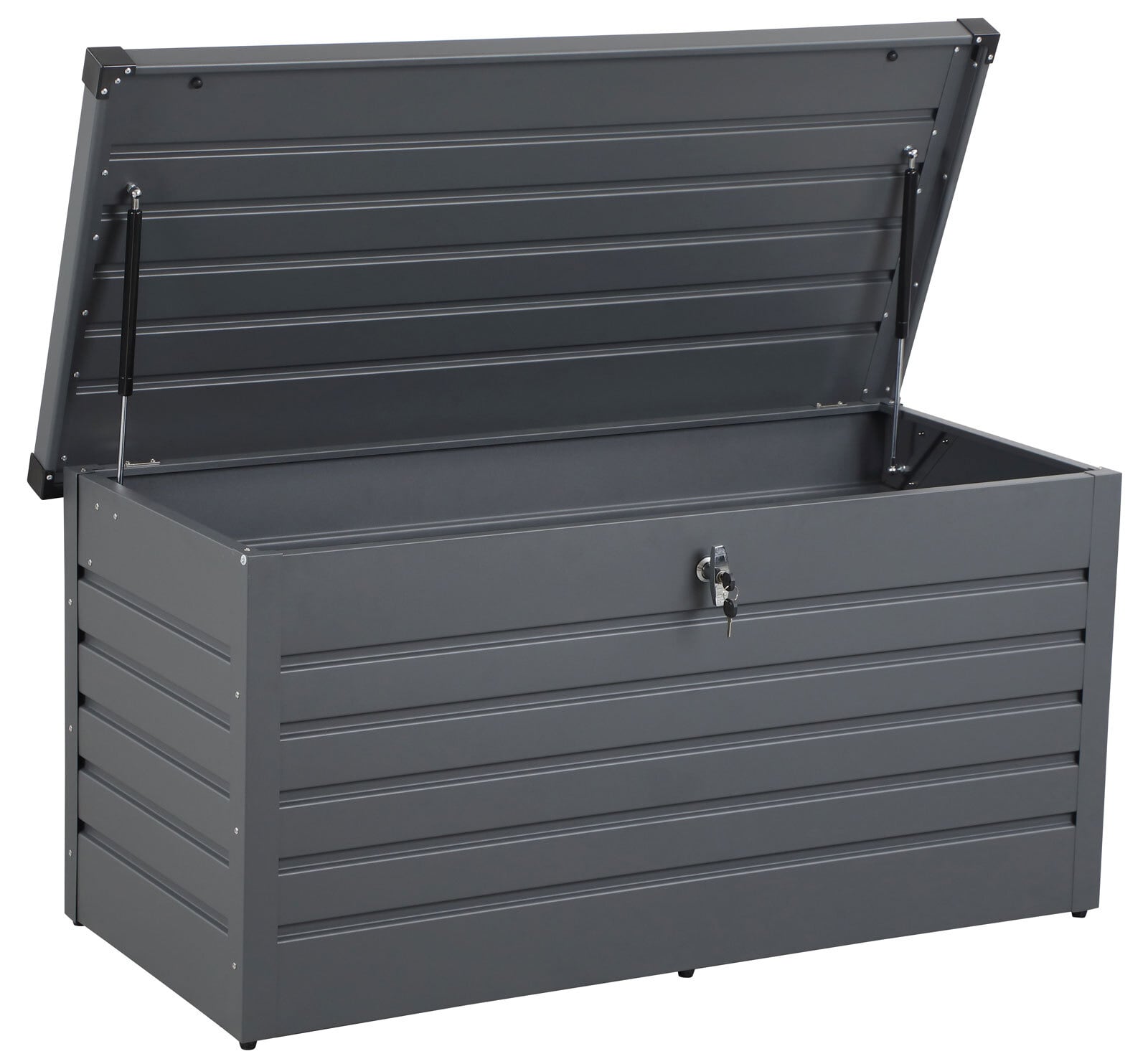 Garden FLAIR Auflagenbox RAY 130 x 61 cm schwarz