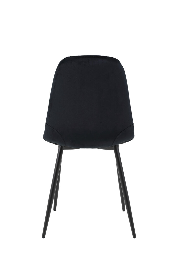 Esszimmerstuhl MIRA 2er Set schwarz