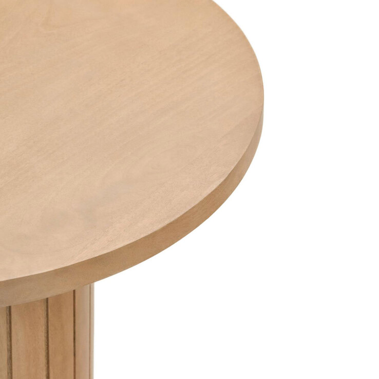 Kaver Home Beistelltisch LICIA 60 x 60 cm Mango braun