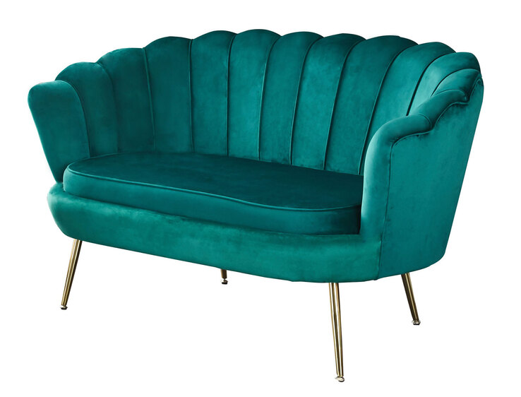 Sofa 2-Sitzer grün