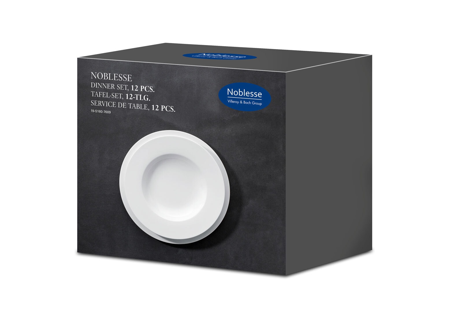 Villeroy & Boch Tafelservice NOBLESSE 12-teilig cremeweiß