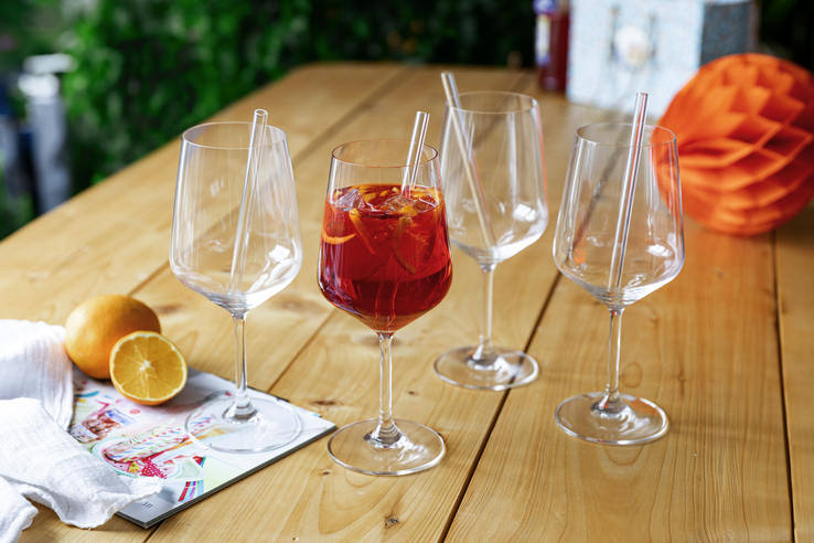 Nachtmann Spritzglas-Set TASTES GOOD 9-teilig Kristallglas