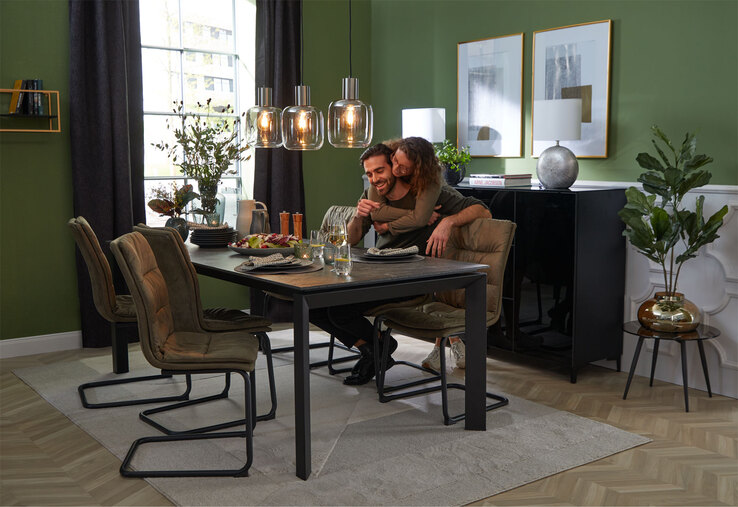 casaNOVA Retrofit Balkenpendel SVENJA 3-flg anthrazit