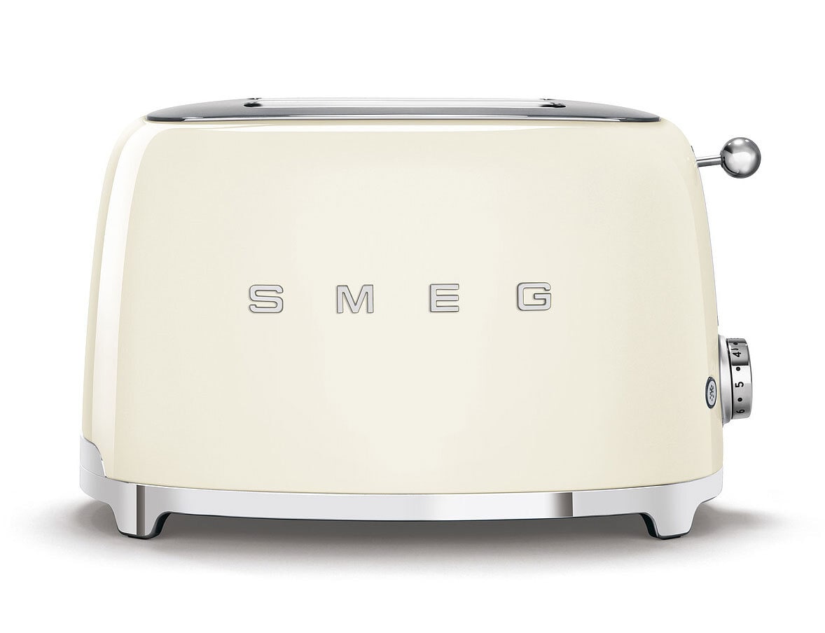 SMEG Toaster 2-Schlitz KOMPAKT Creme