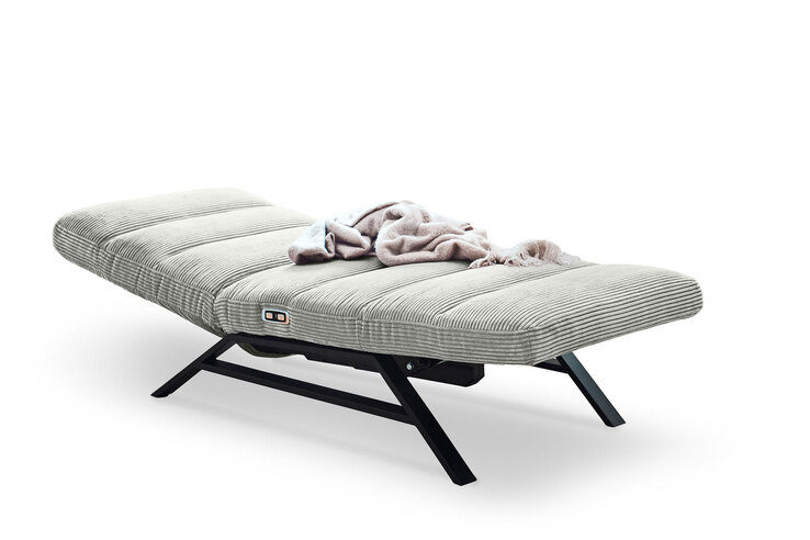 Ole Gunderson Relaxliege KARLSSON Cord lightgrey